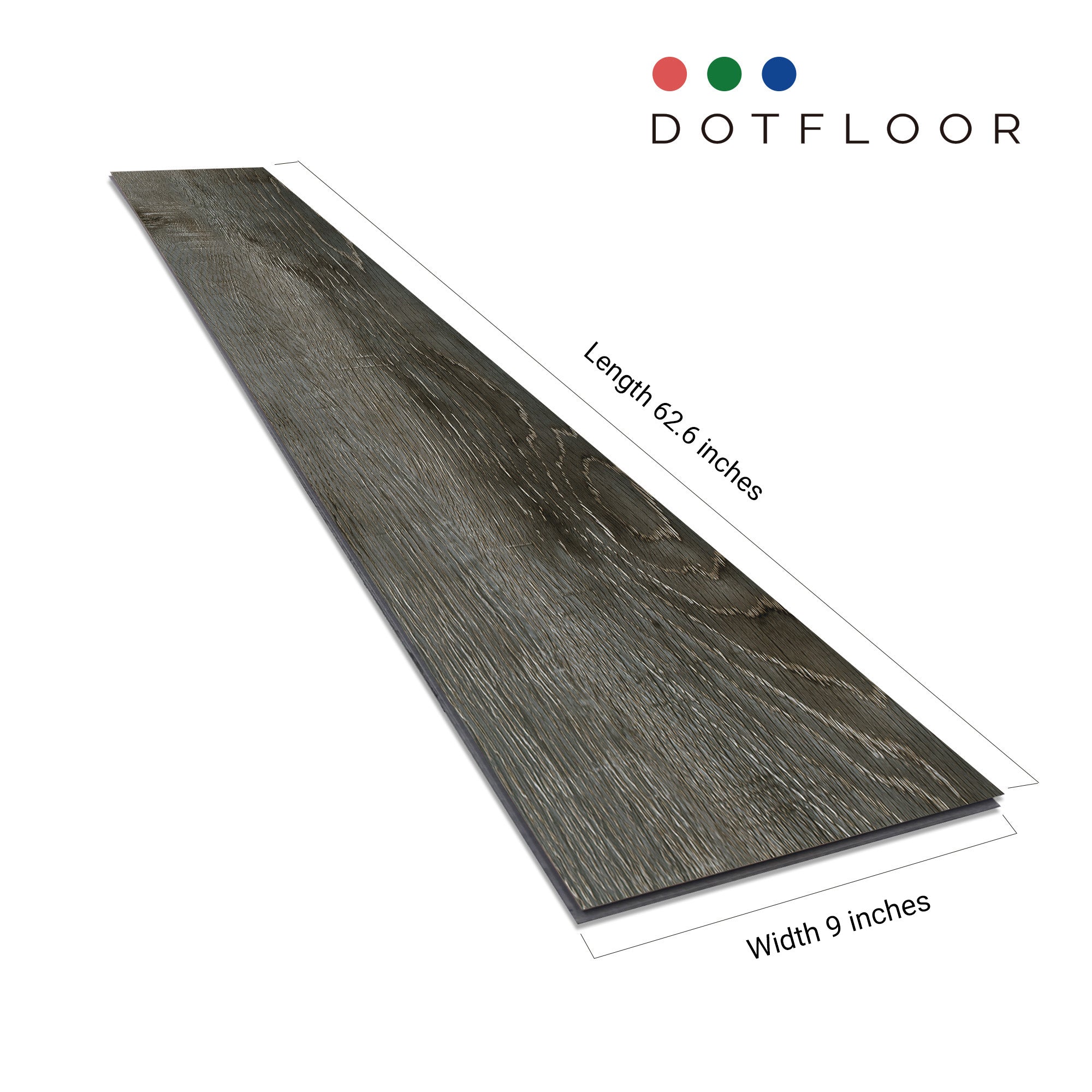 NEW PARLIAMENT 810 Mystic Jungle 30mil RIGID CORE 62.6''*9''*8mm, Klein Blue - side view