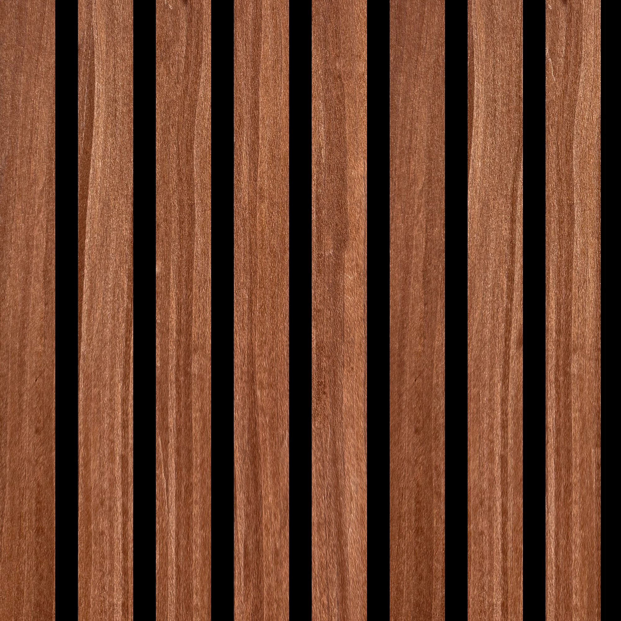 RED CHERRY CLASSIC -Wood Acoustic Wall Panels 114.17‘’×23.62‘’