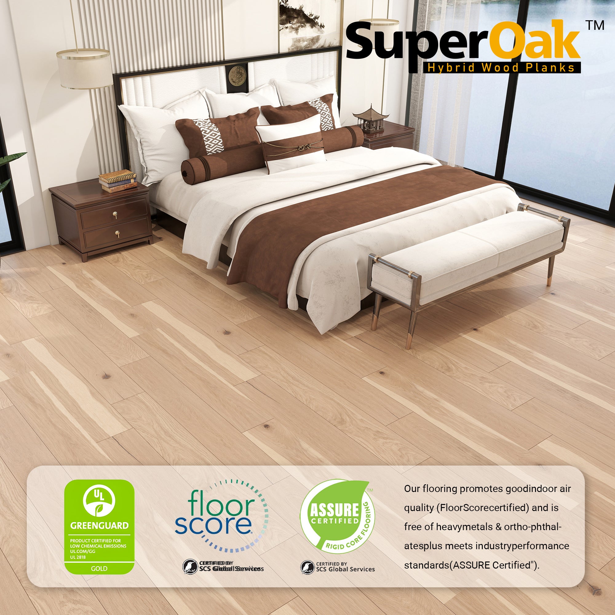 qanuta　LTD SuperV Test Antique Oak Superoak 12mm Hybrid Wood 47 8 7 7 Supe – Dotfloor