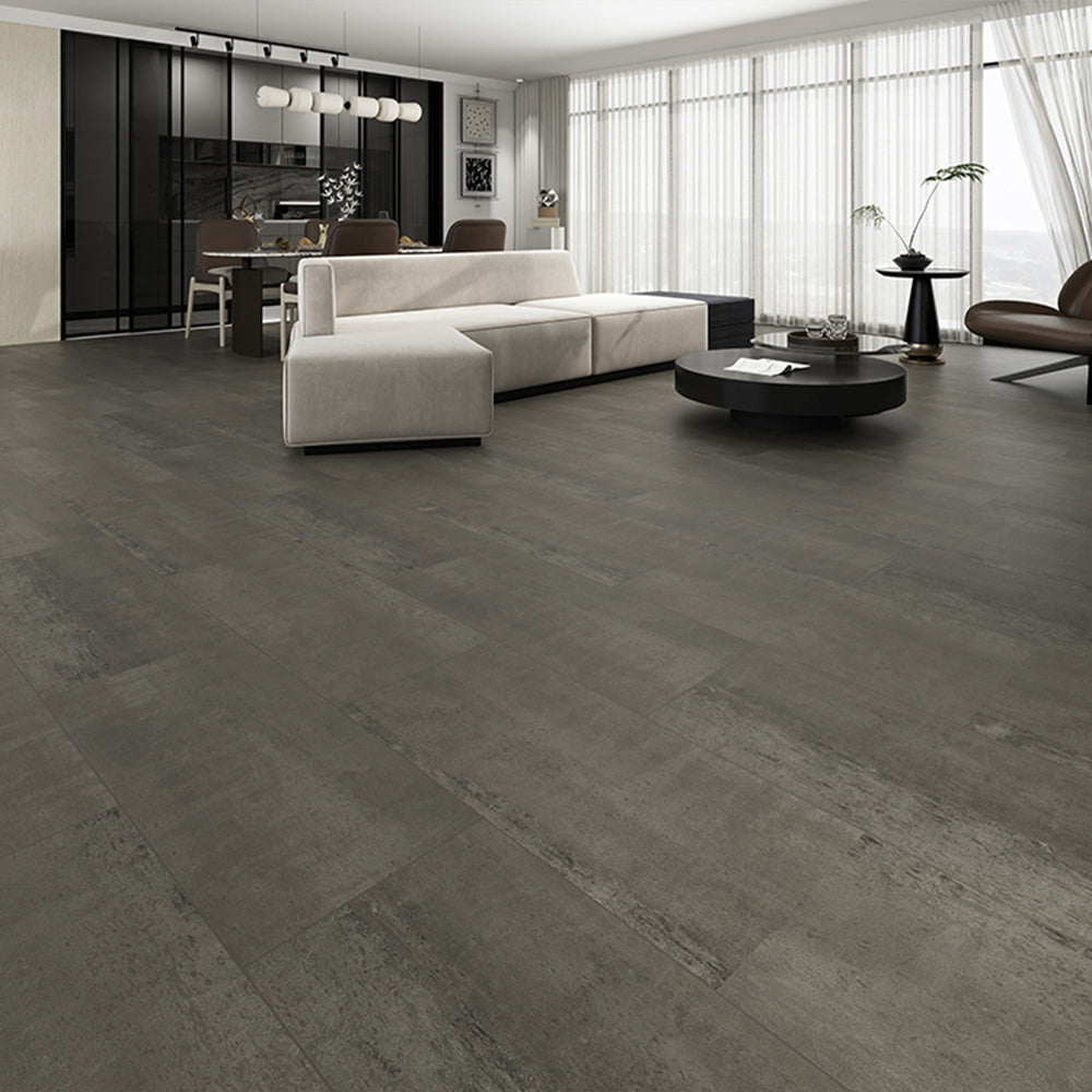 Aries Planet Tile vinyl flooring - full plank view