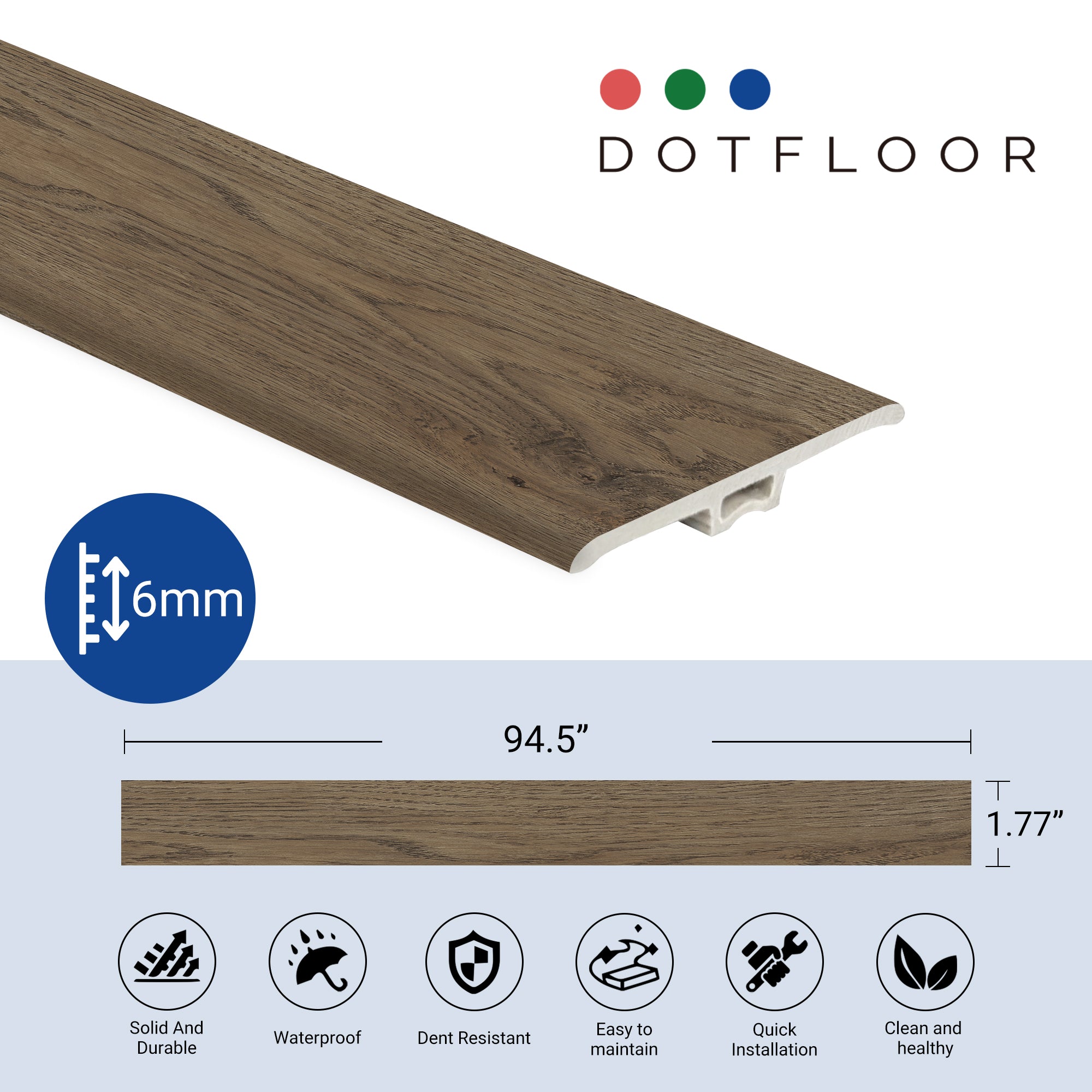 T Molding Perfect-Match-Trim New Parliament 810 - close-up view