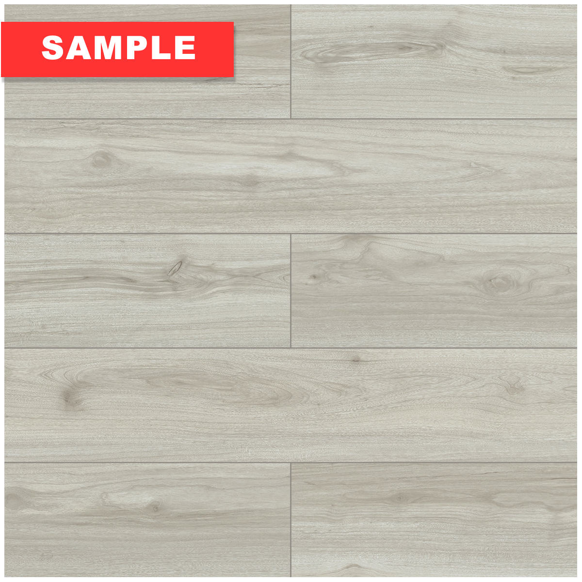 Maple White SPC Vinyl Flooring Samples Empire DF405-6