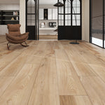 Golden Hickory - SuperOak Plus 12mm Hybrid Wood Plank 72.7"*9.8"