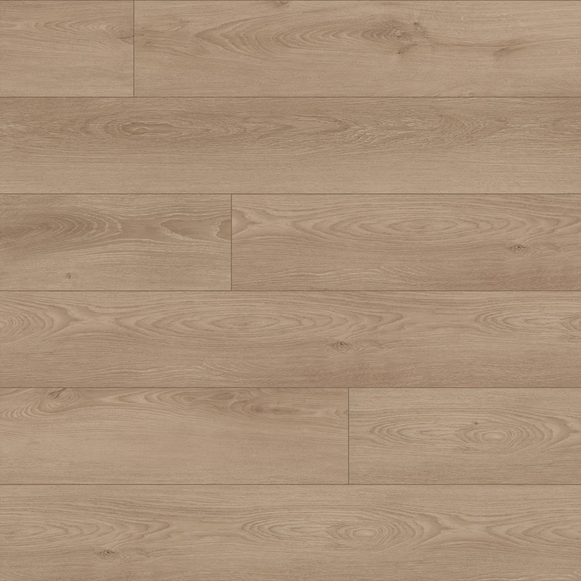 Natural Clean - SuperOak 12mm Hybrid Wood Plank 47.78"*7.7"