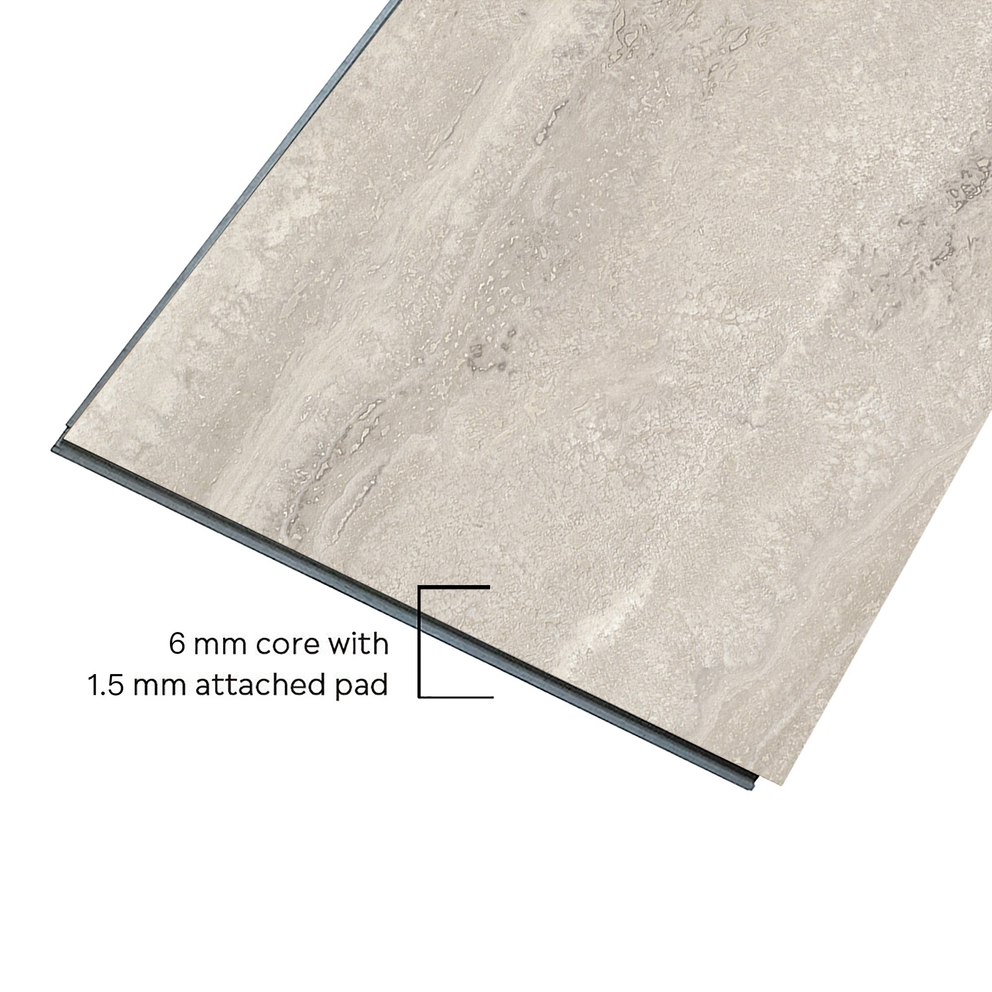 Pisces Planet Tile vinyl flooring - angle view