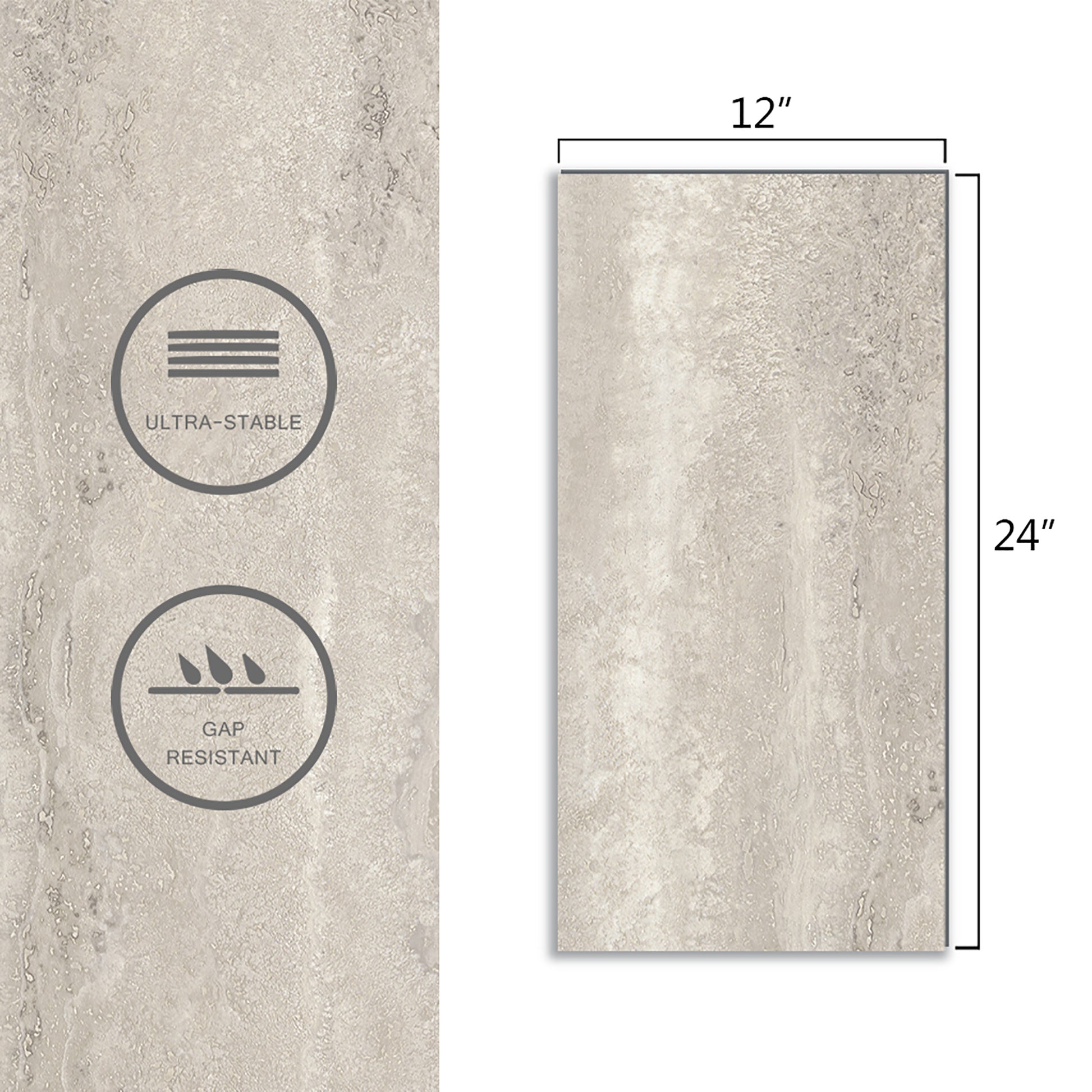 Pisces Planet Tile vinyl flooring - close-up texture