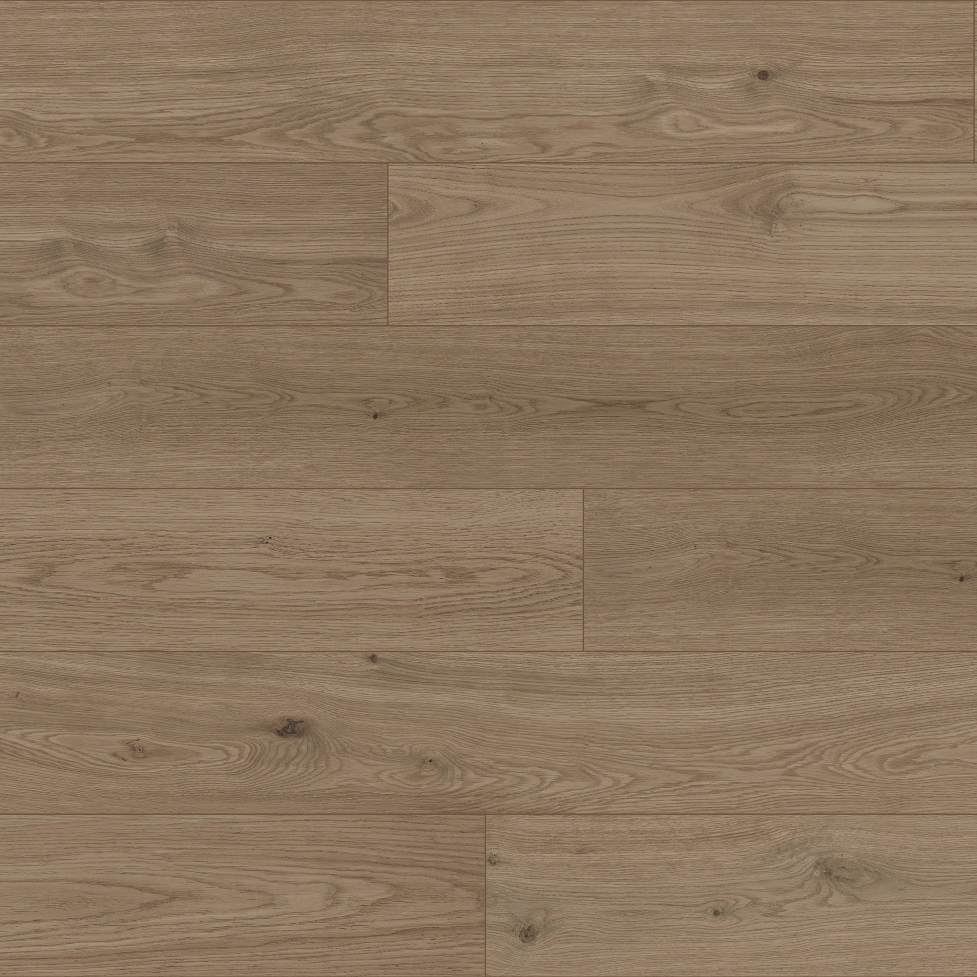 Plain Driftwood - SuperOak 12mm Hybrid Wood Plank 47.78"*7.7" - close-up view