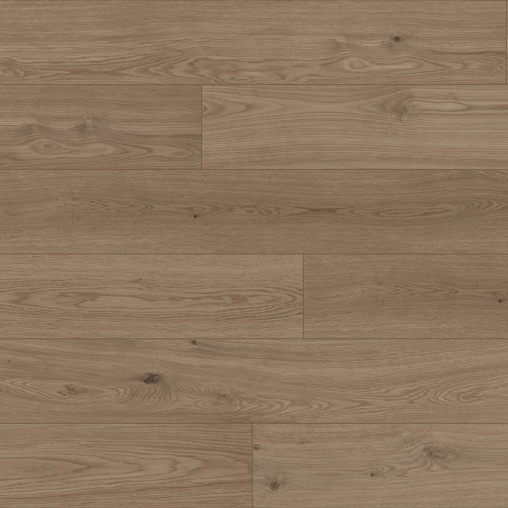 Plain Driftwood - SuperOak 12mm Hybrid Wood Plank 47.78"*7.7"