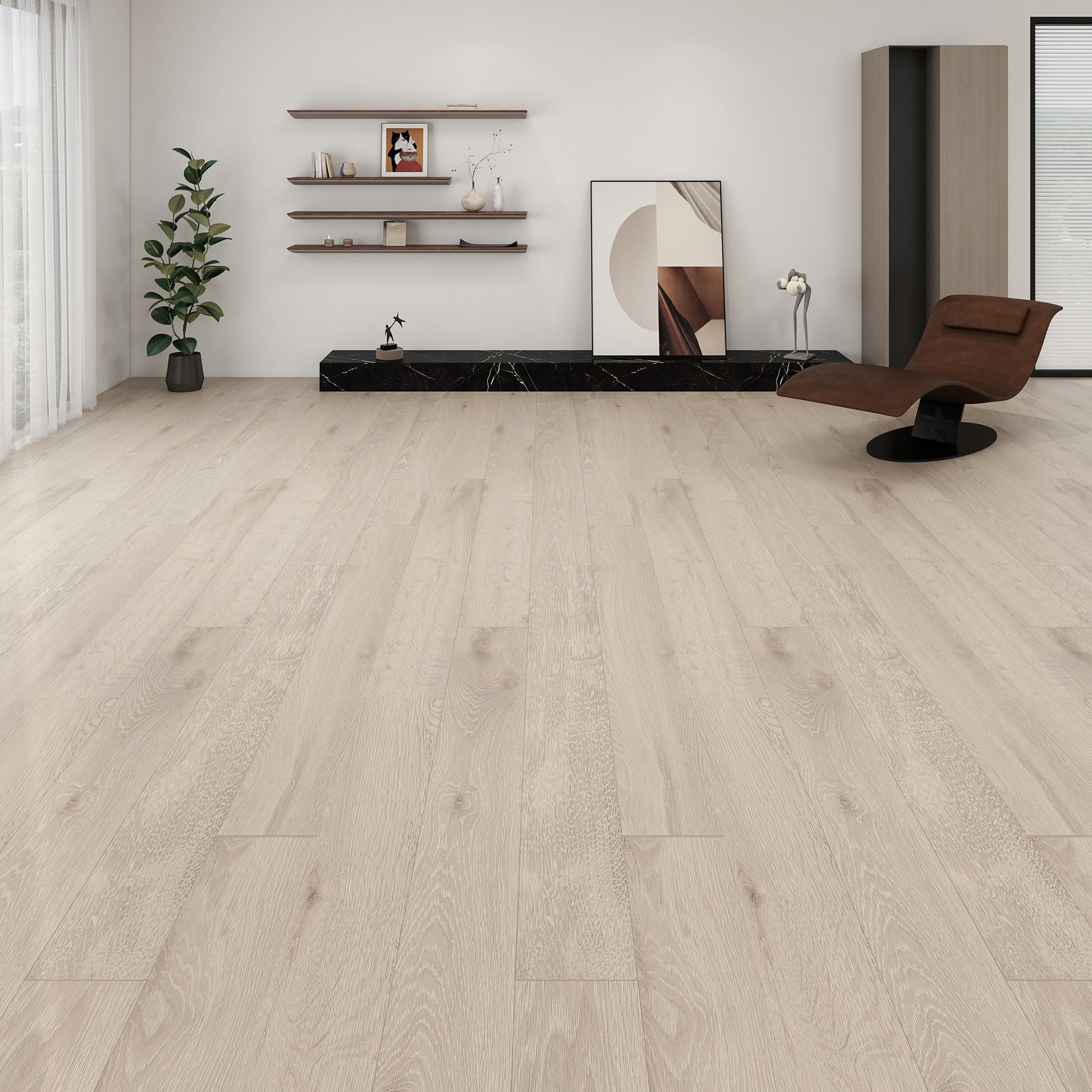 Riftwood Knot SuperOak 12mm Hybrid Wood Plank 47.78"*7.7" - product image