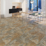 Sagittarius Planet Tile vinyl flooring - top view