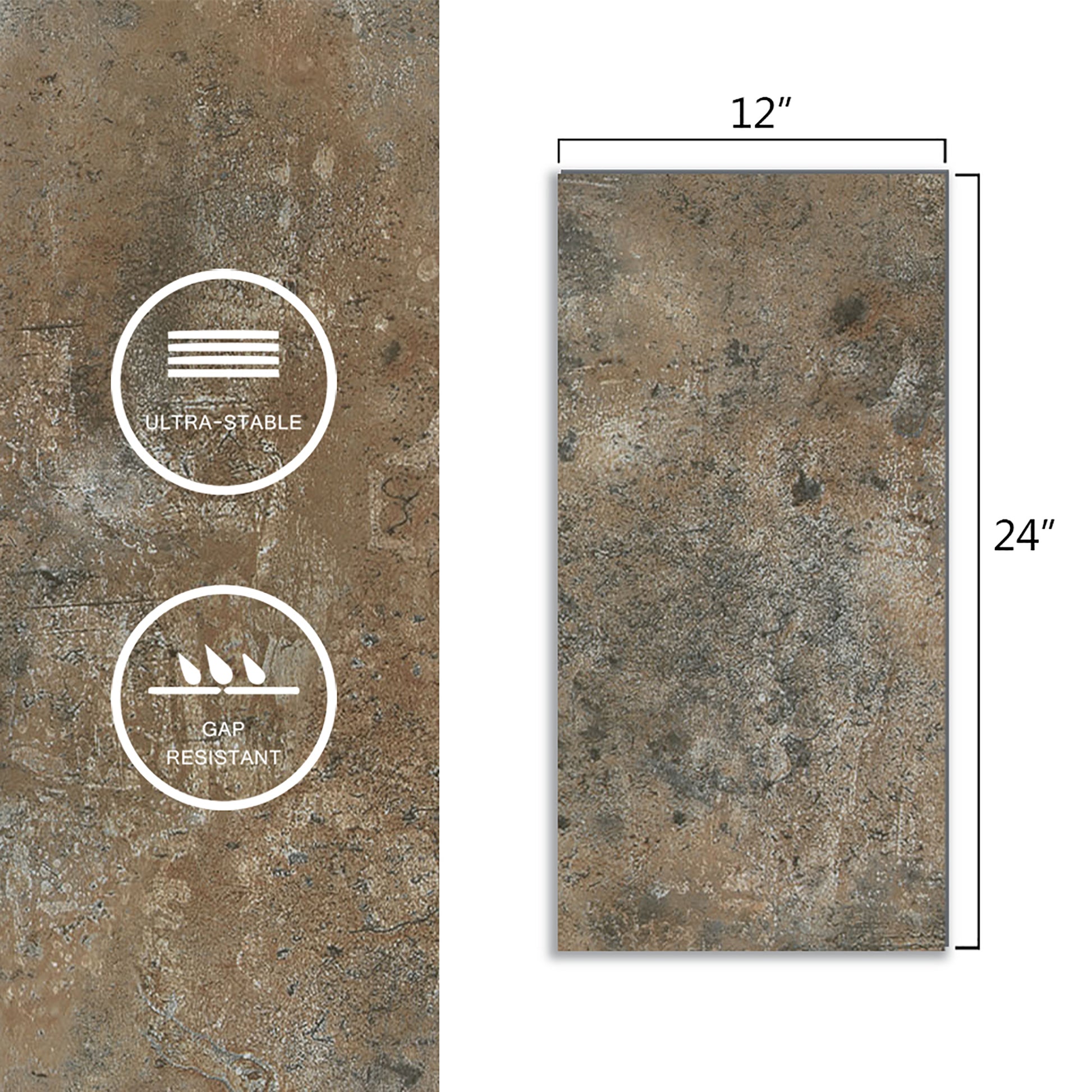 Sagittarius Planet Tile vinyl flooring - close-up texture