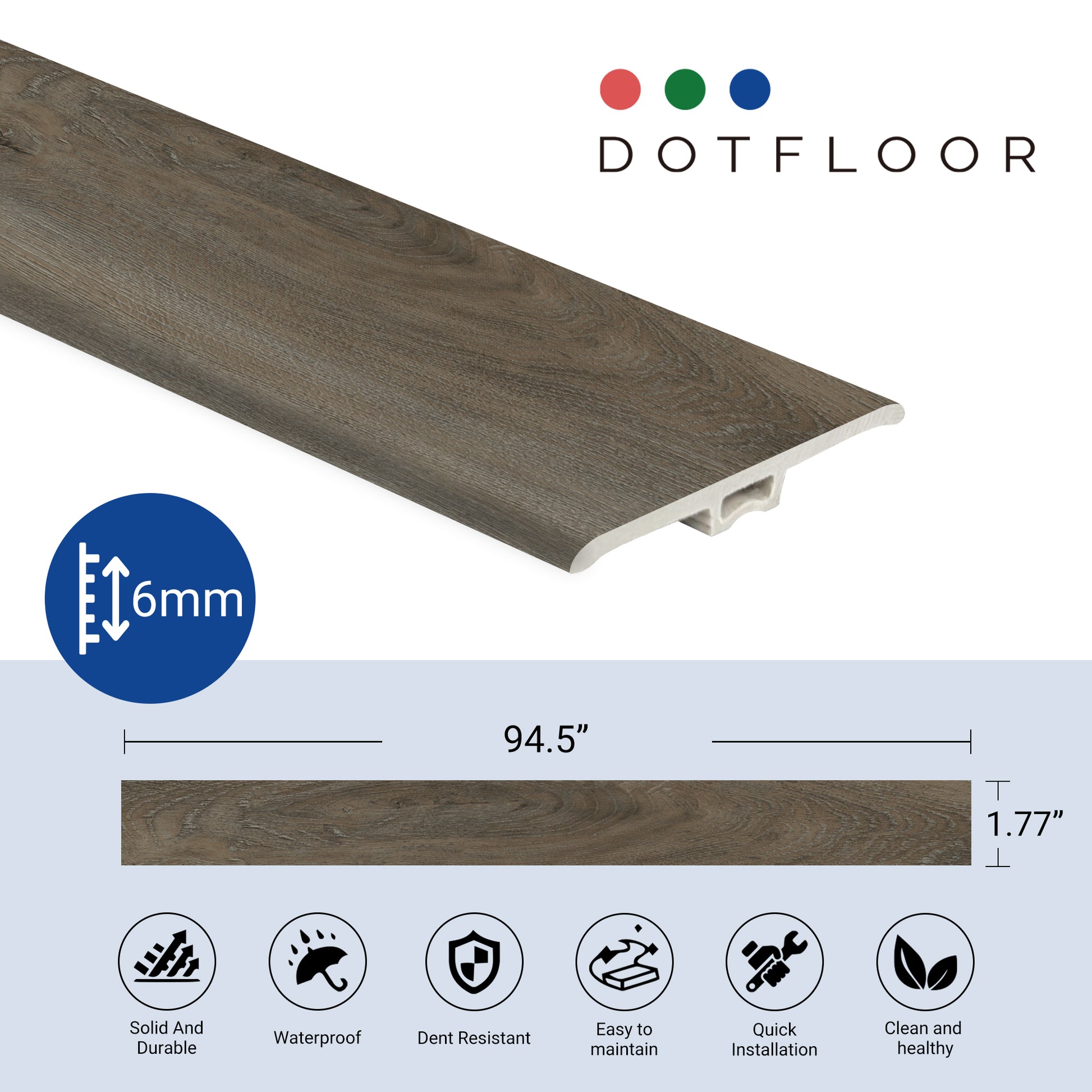 T Molding Perfect-Match-Trim New Parliament 605 - close-up view