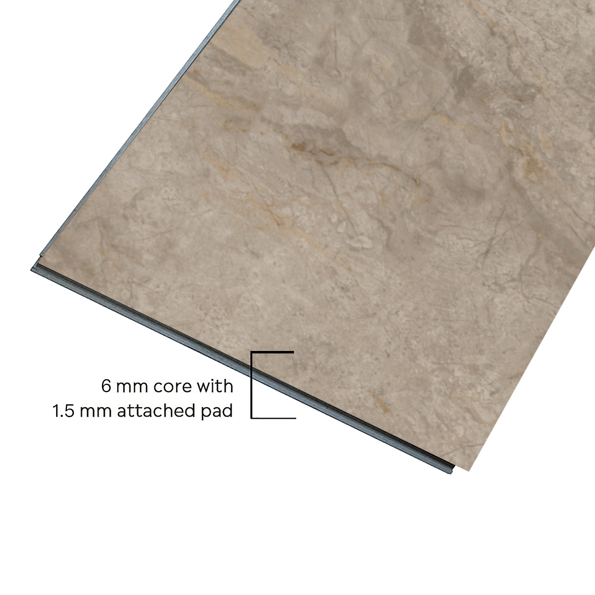 Taurus Planet Tile vinyl flooring - angle view