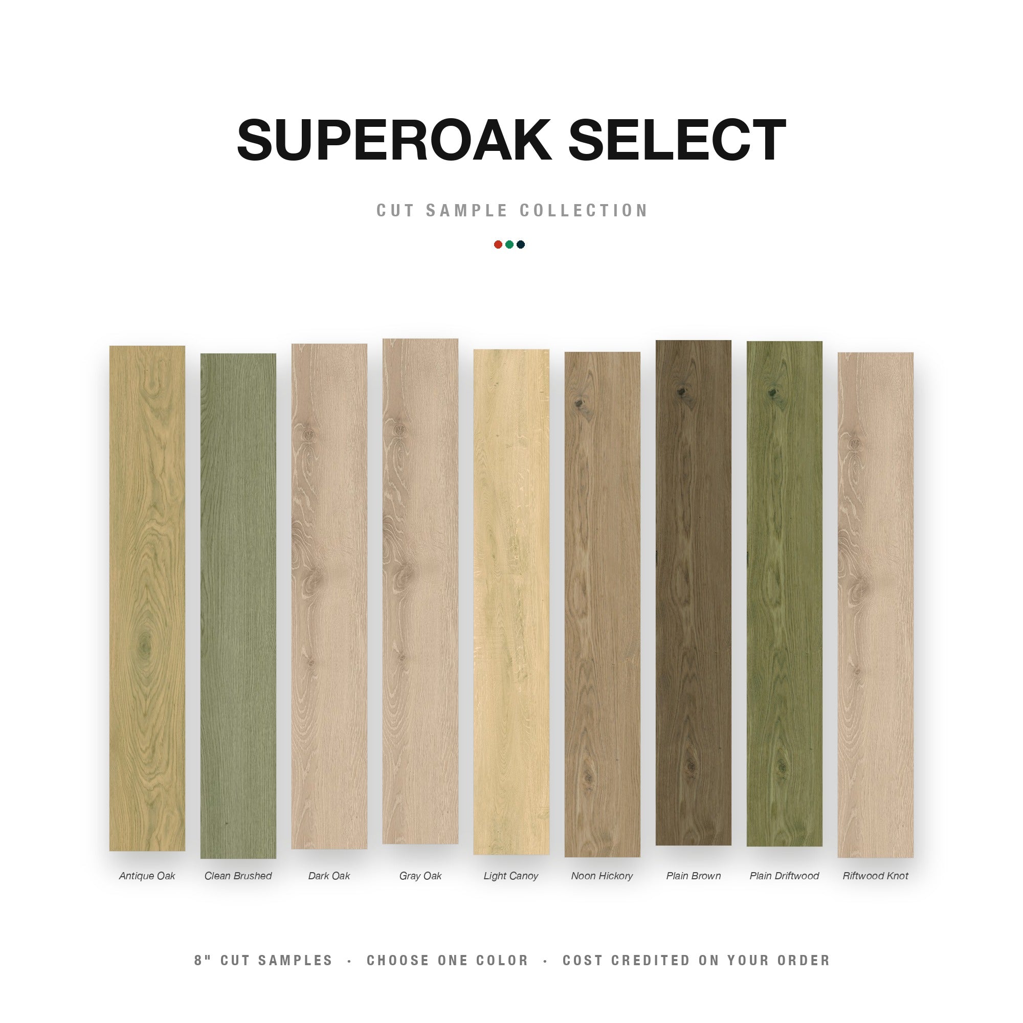 SUPEROAK SELECT Cut Sample Collection