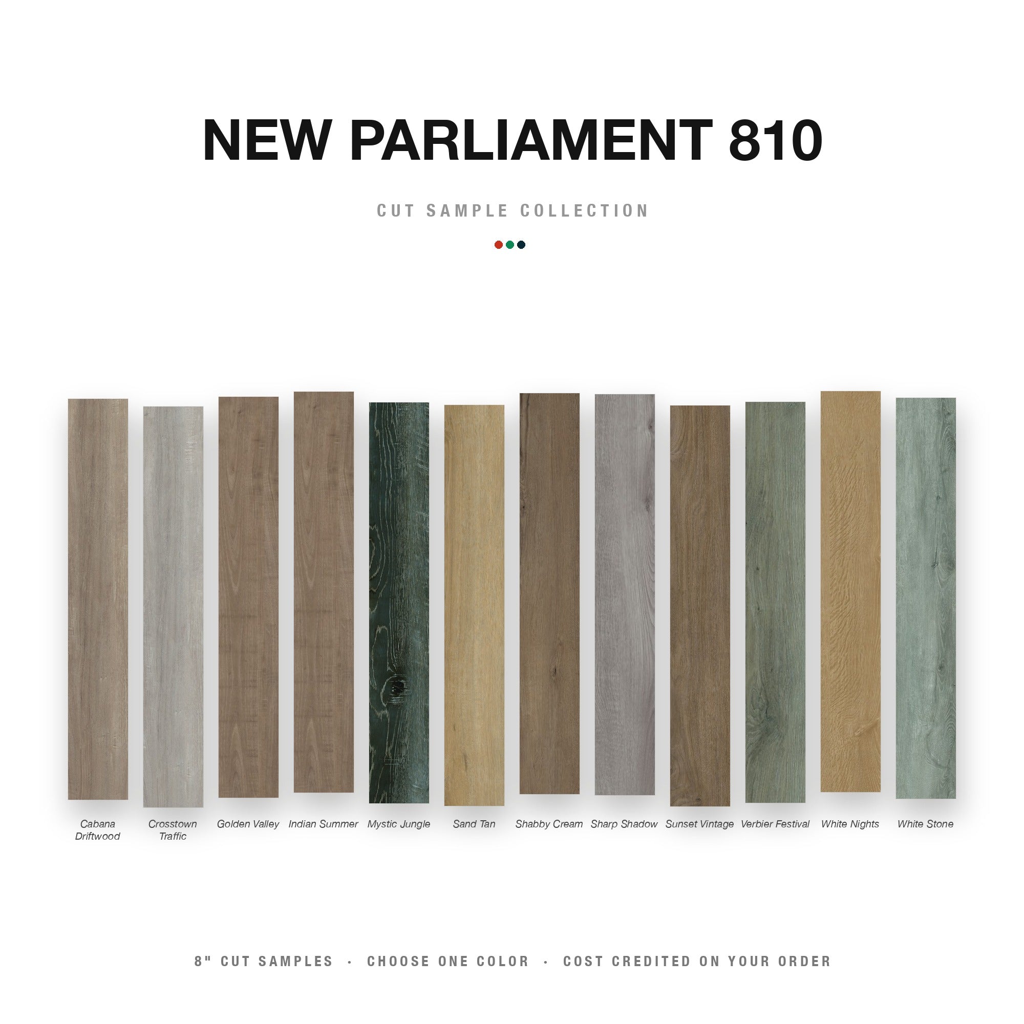 NEW PARLIAMENT 810 Cut Sample Collection