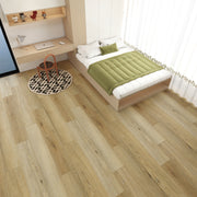 NEW PARLIAMENT 810 Sand Tan 30mil RIGID CORE 62.6''*9''*8mm, Klein Blue IXPE BACK WOOD TEXTURE