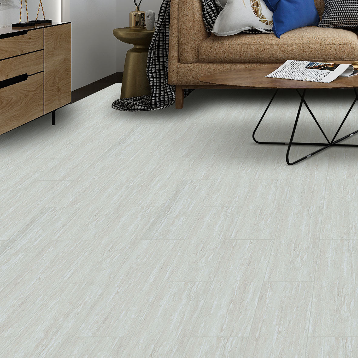 PLANET TILE 6MM Vinyl Planks Flooring Tiles Gemini DF622 - texture detail